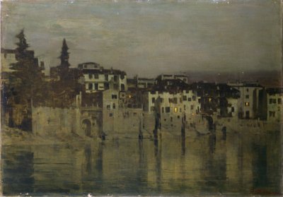 Nacht in Verona von Bartolomeo Bezzi